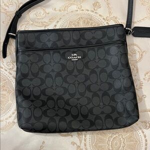 Coach Signature Black Crossbody Bag